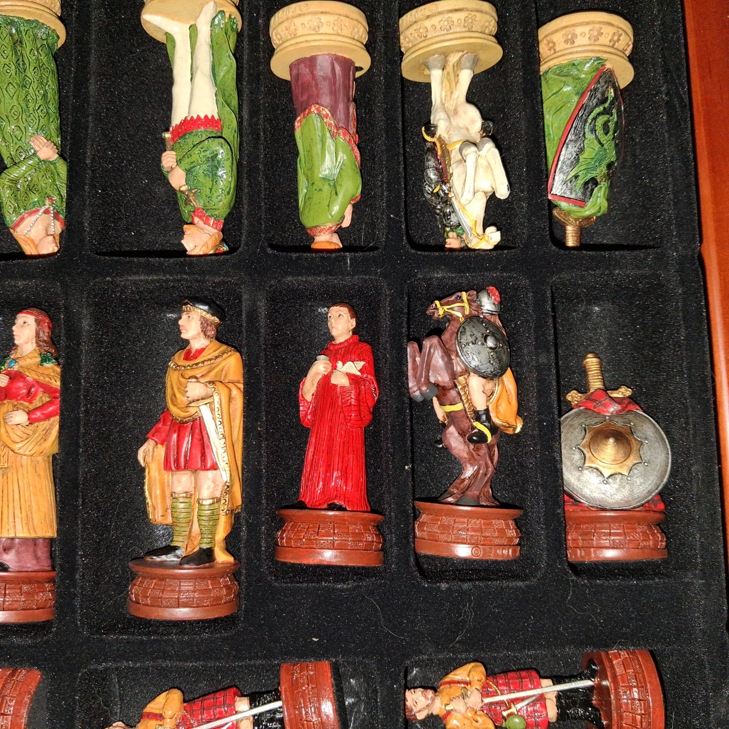 Vintage CF England/Scotland Reniseance Theme Chess Set - photo 4
