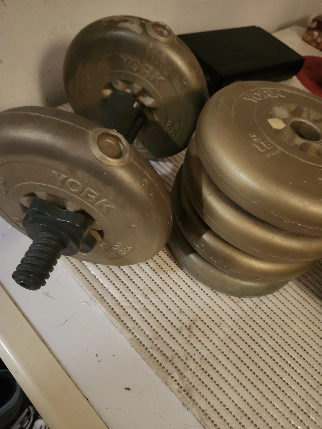 York Barbell Dumbbell Set - photo 3