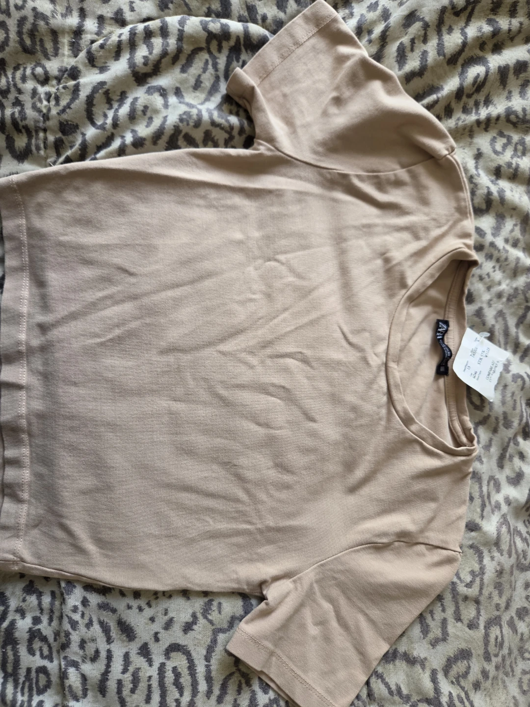 Zara Beige T-Shirt - photo 2