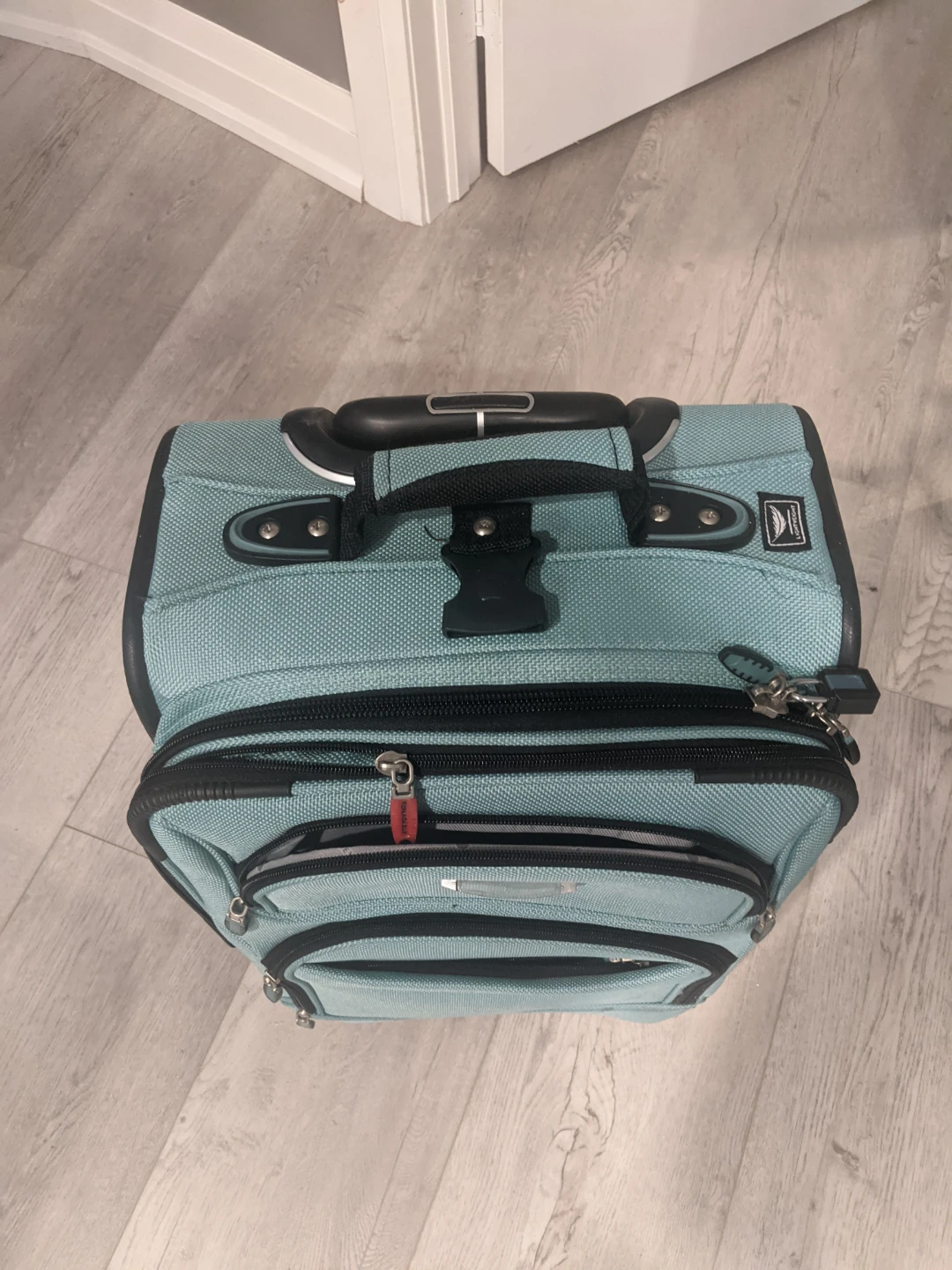 Delsey Teal Carry-on Luggage - photo 3
