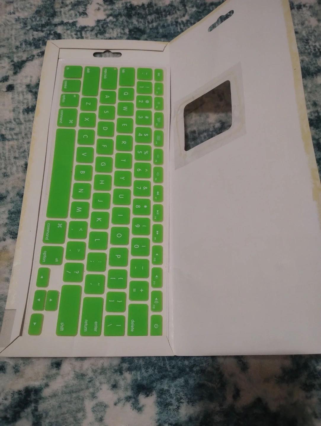 Green Keyboard Cover for MacBook Air 13" (Brand New) - photo 3