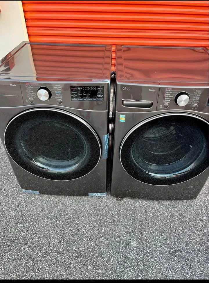 LG ThinQ Washer and Dryer Set