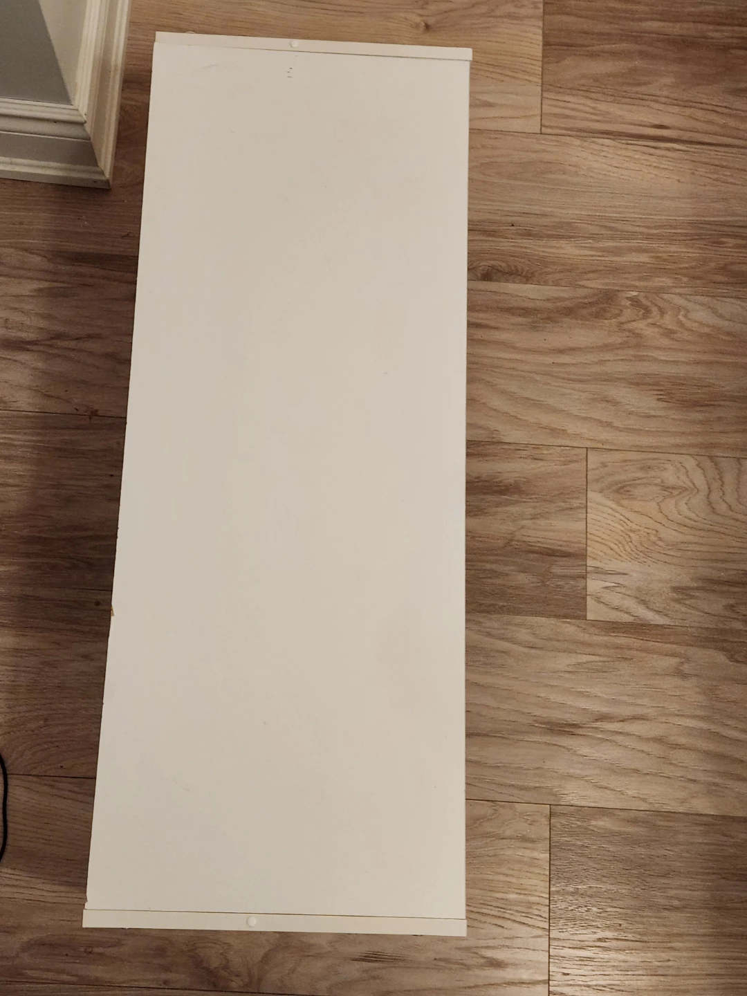 White storage shelf - photo 2
