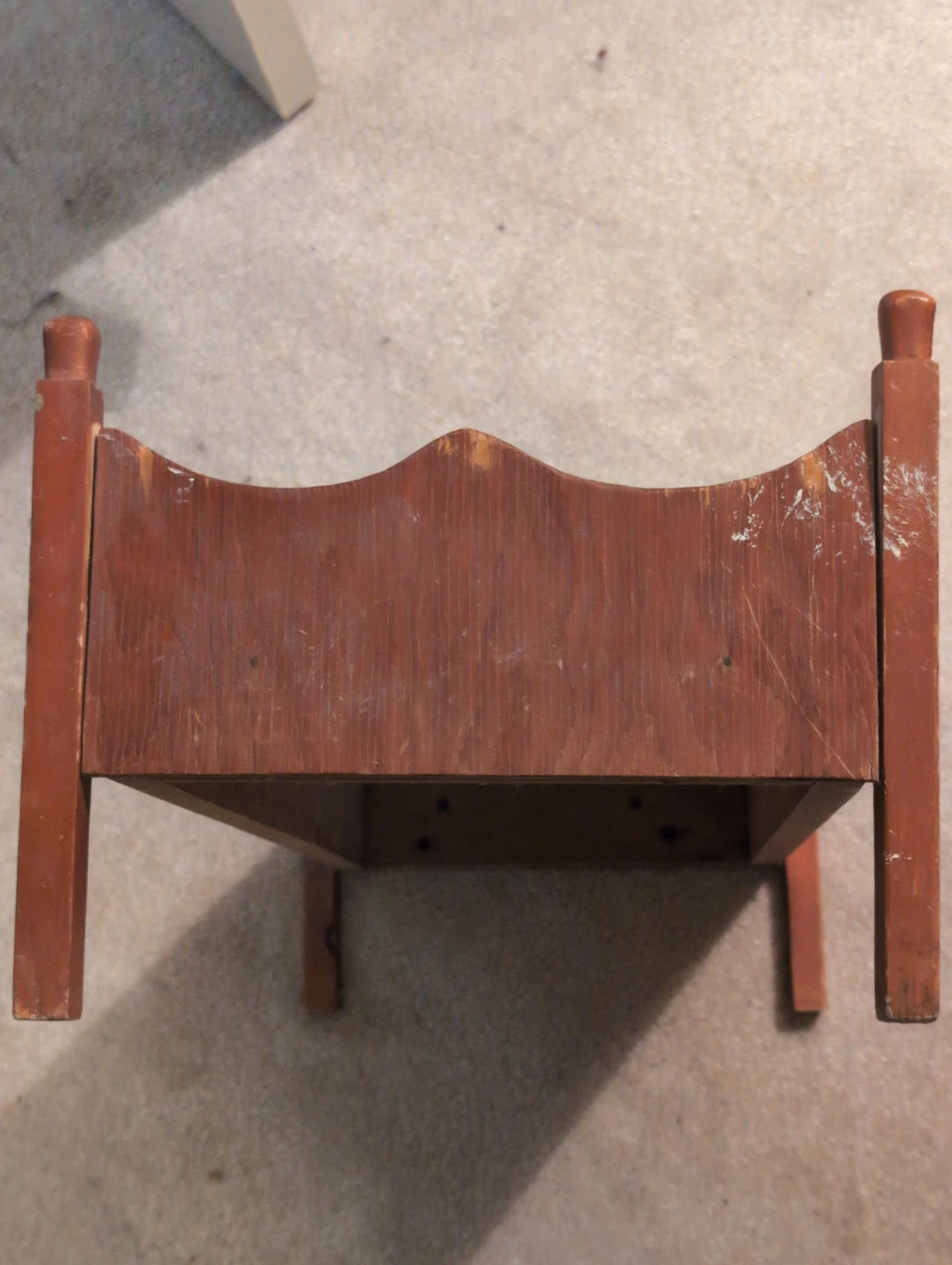 Homemade Wooden Bed for 18" doll. - photo 3