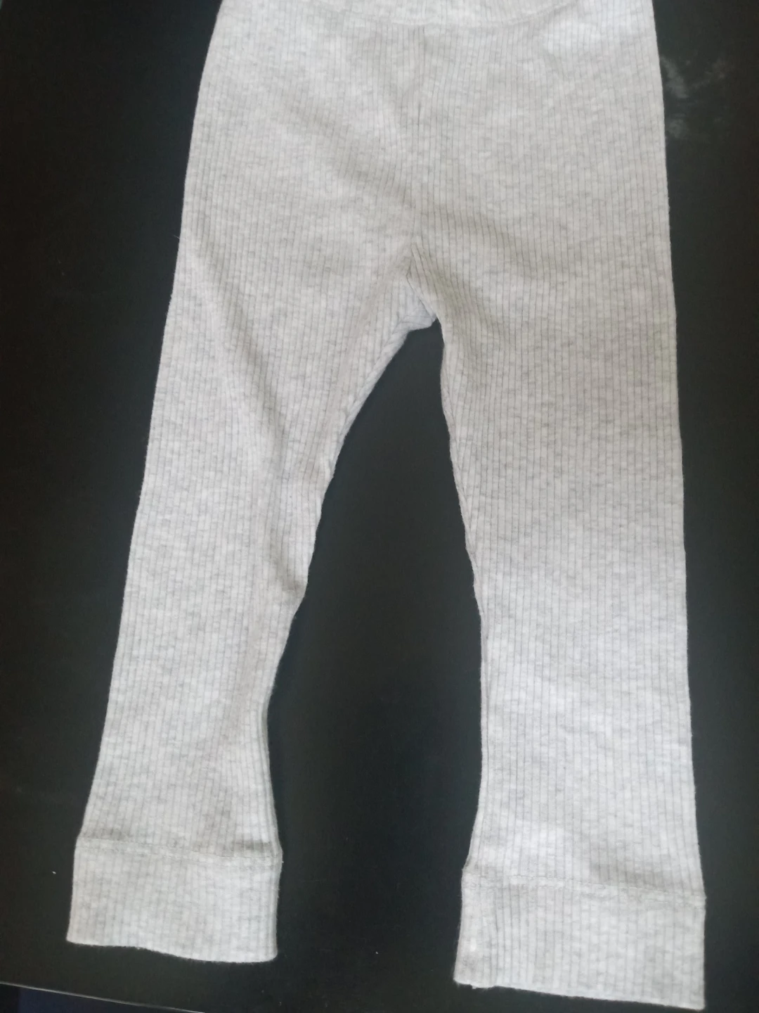 Old Navy Grey Ribbed Leggings 12-18M
