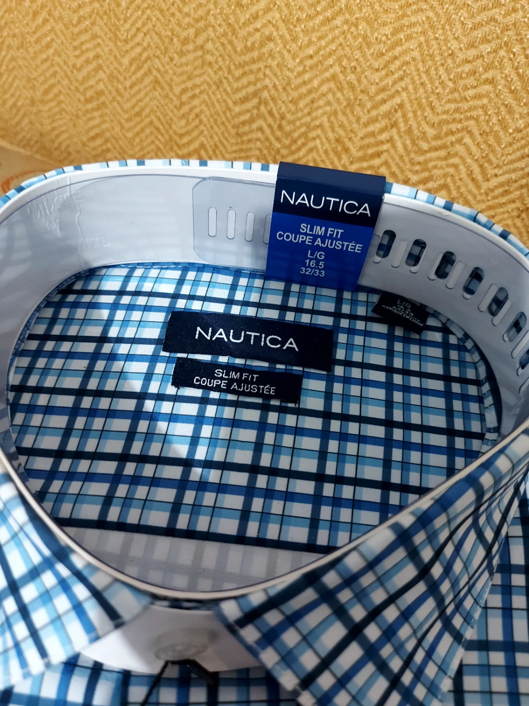 New Nautica Slim Fit Dress Shirt - Size 16.5 32/33 - photo 4
