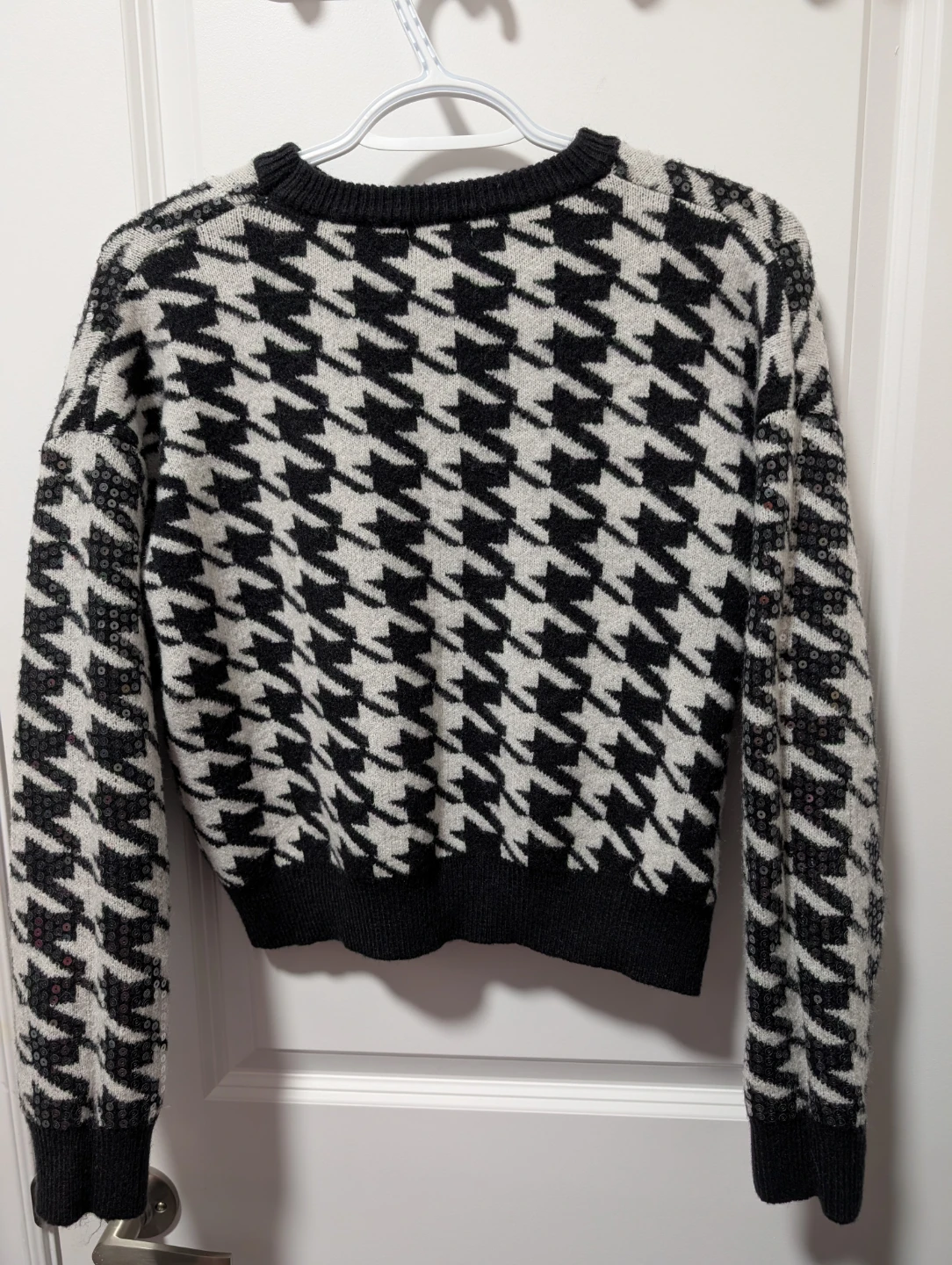 debut Houndstooth Sequin Sweater - photo 4