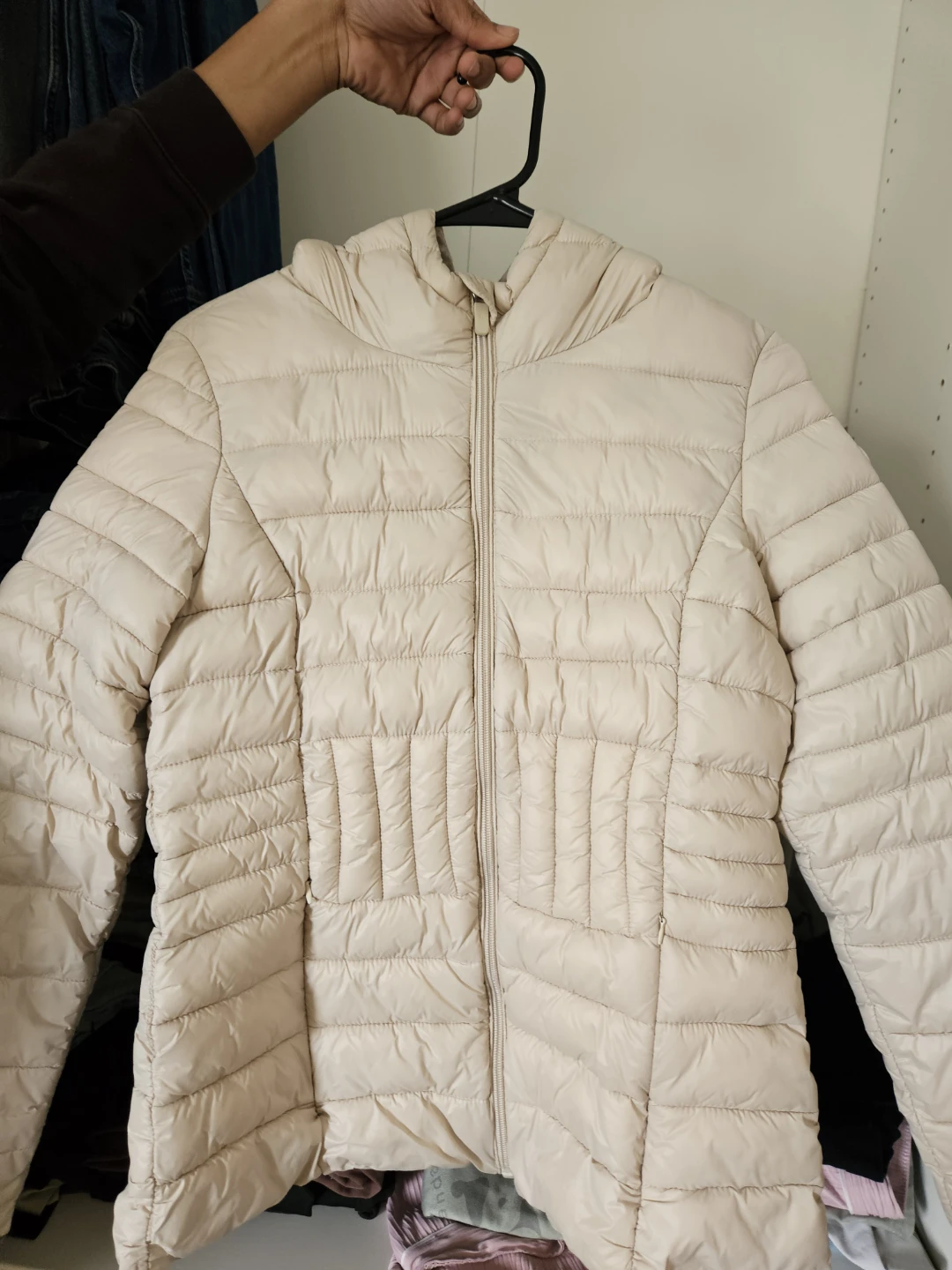 Cream Puffer Jacket - photo 3