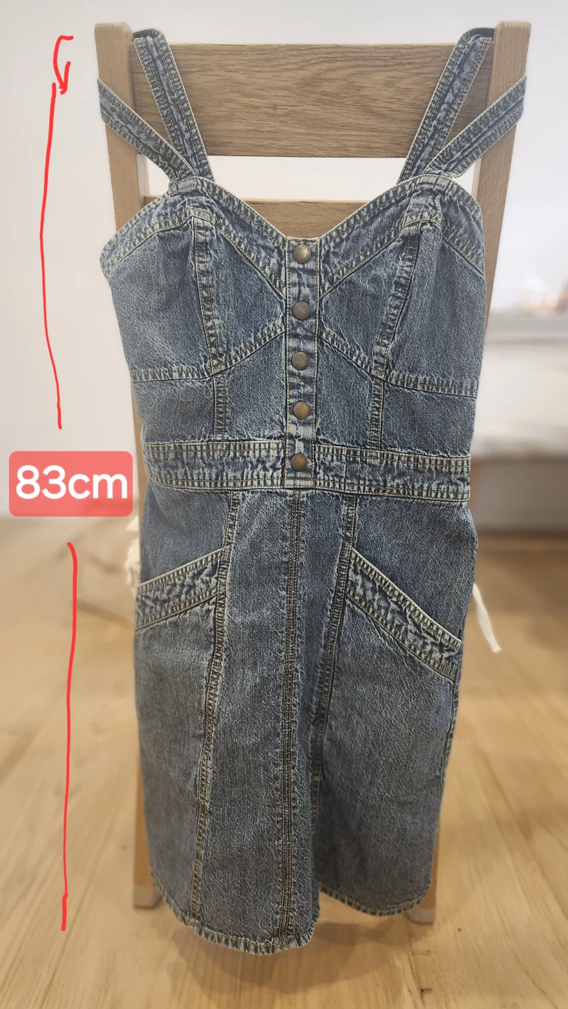 Blue Denim mini Dress