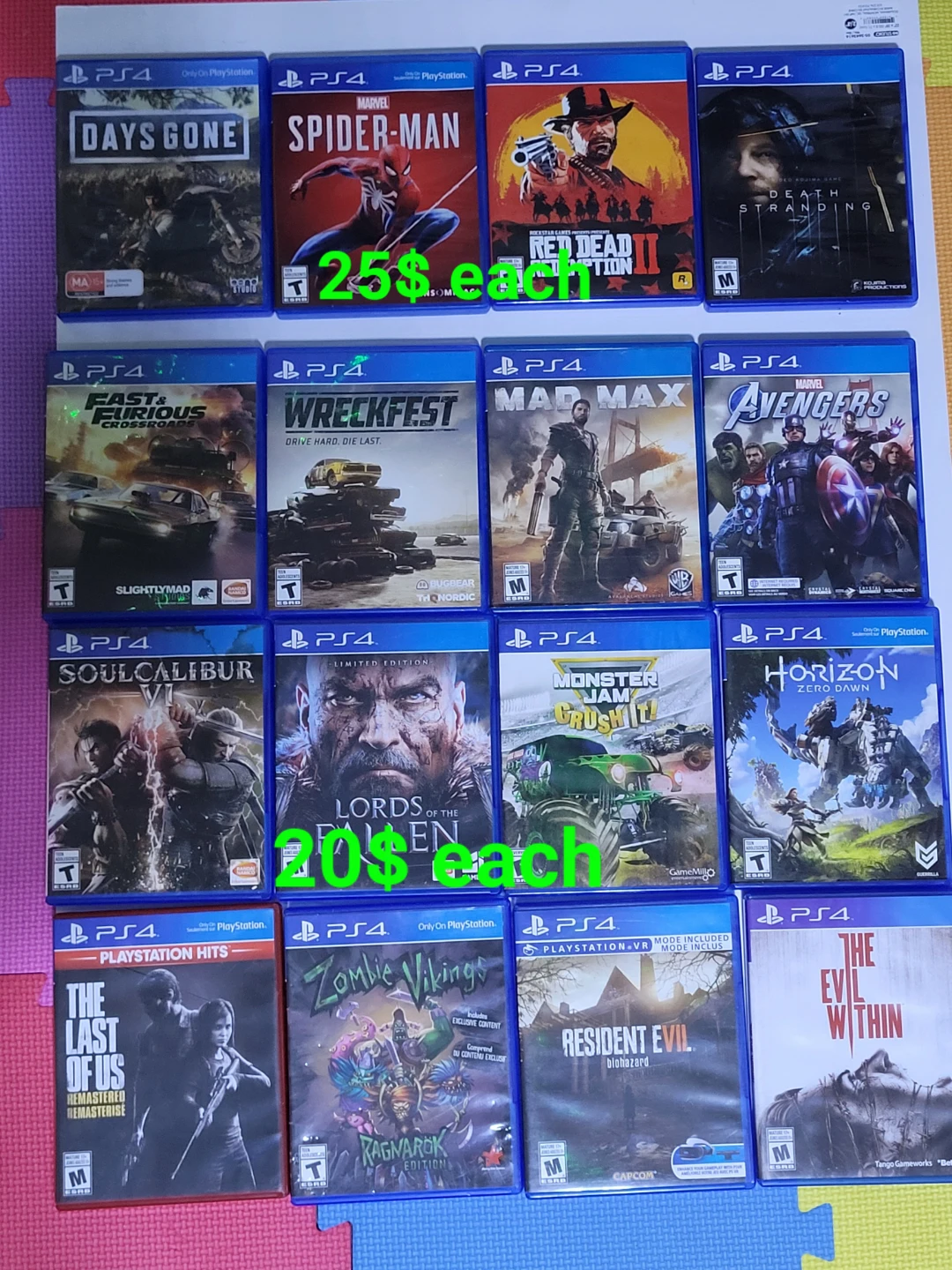 🎮 HUGE PS4 GAME COLLECTION – 100+ TITLES AVAILABLE! - photo 4