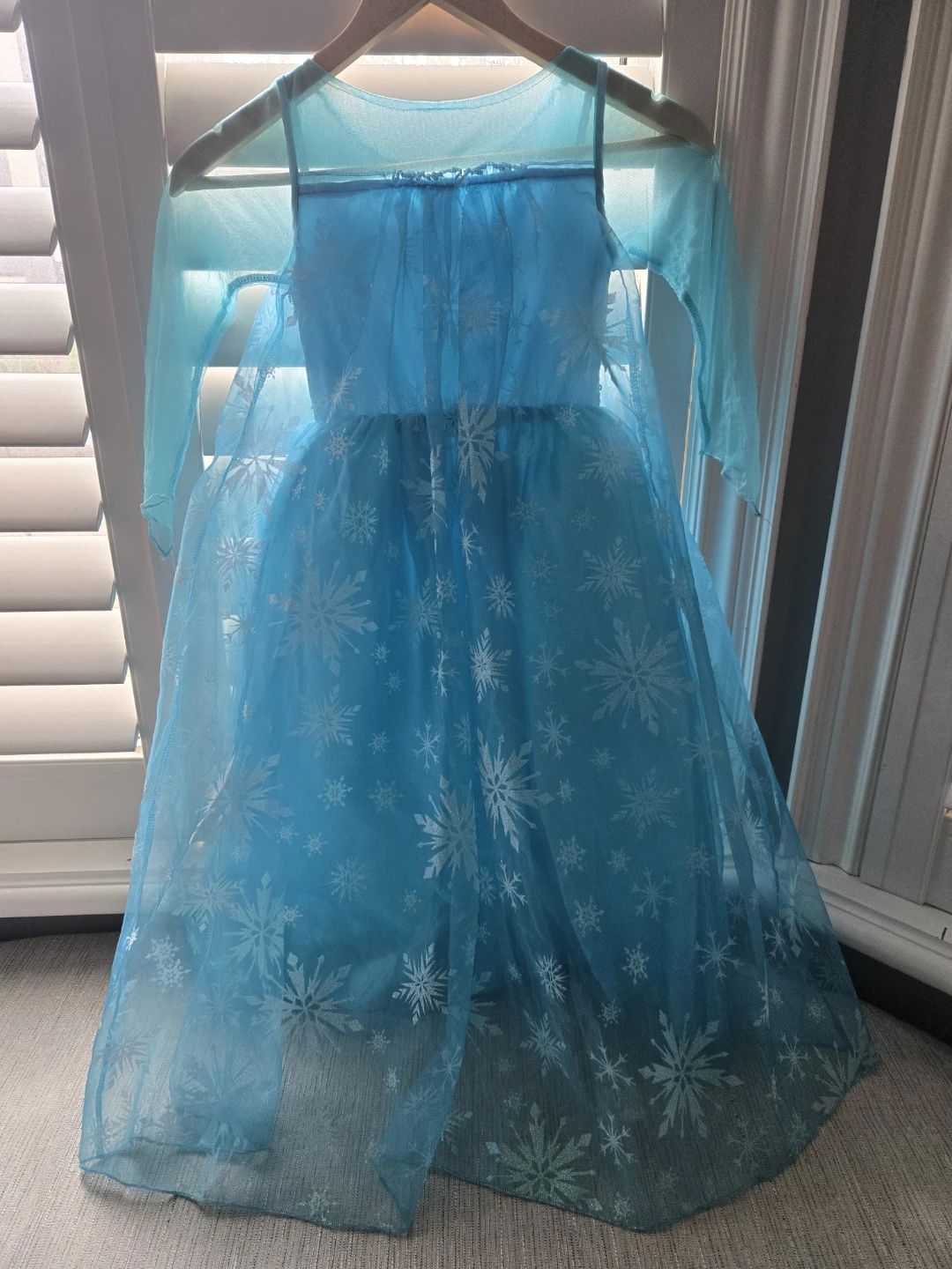 Snow Queen Frozen Elsa Costume with tiara - photo 4