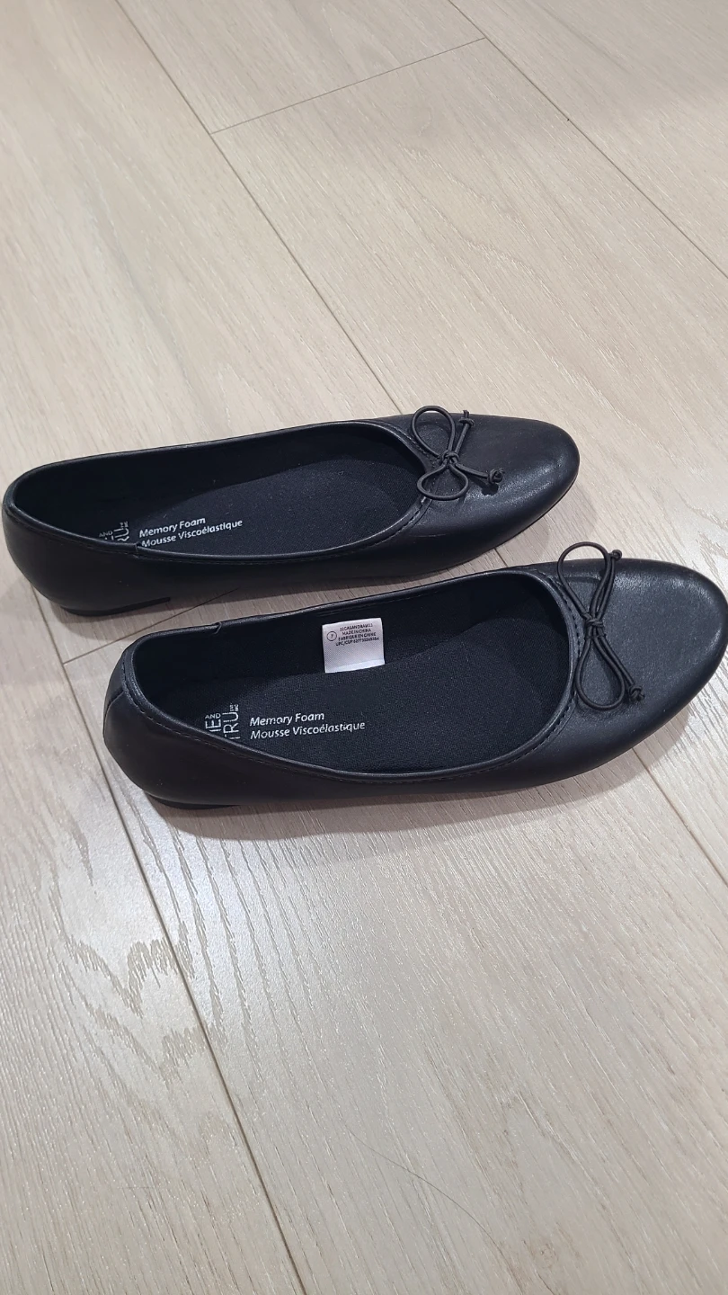 Time and Tru Size 7 Black Flats - photo 3