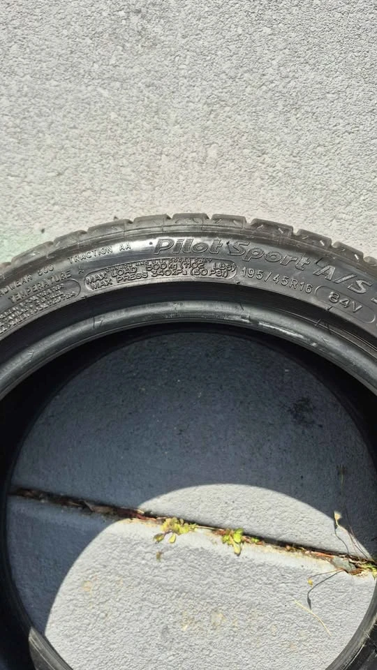 Michelin Pilot Sport A/S 16inch - photo 3