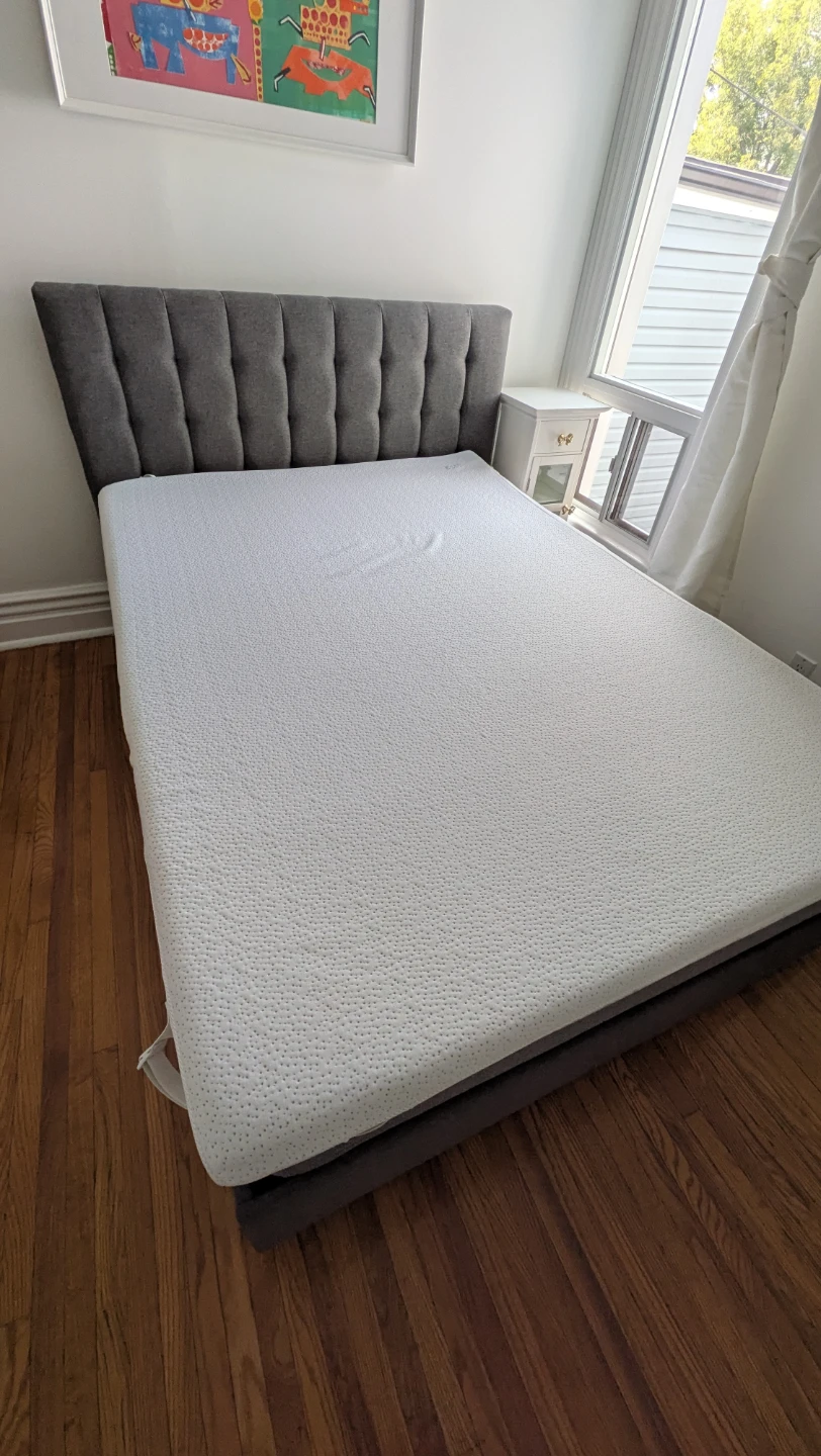 Double Size Bed with Mattress and  Topper