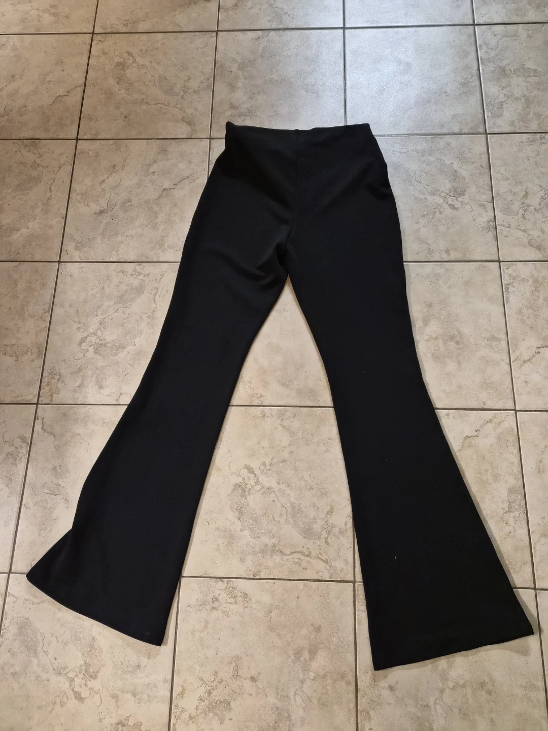 H&M Black Flared Leggings - photo 2