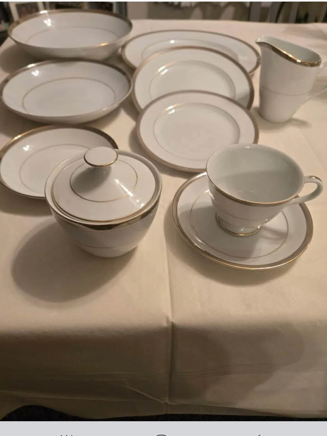 Wentworth fine china dinner set