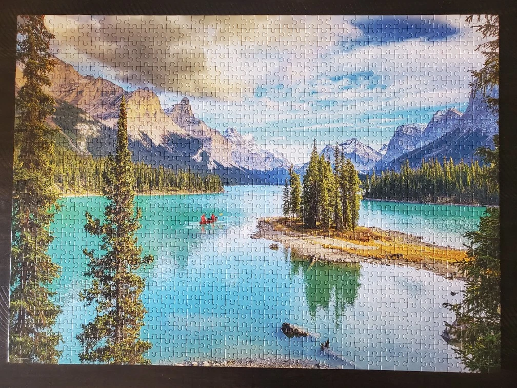 Eurographics Maligne Lake 1000-Piece Puzzle - photo 2