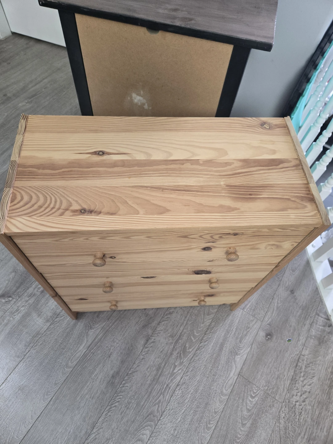 3 drawer dresser solid wood - photo 4