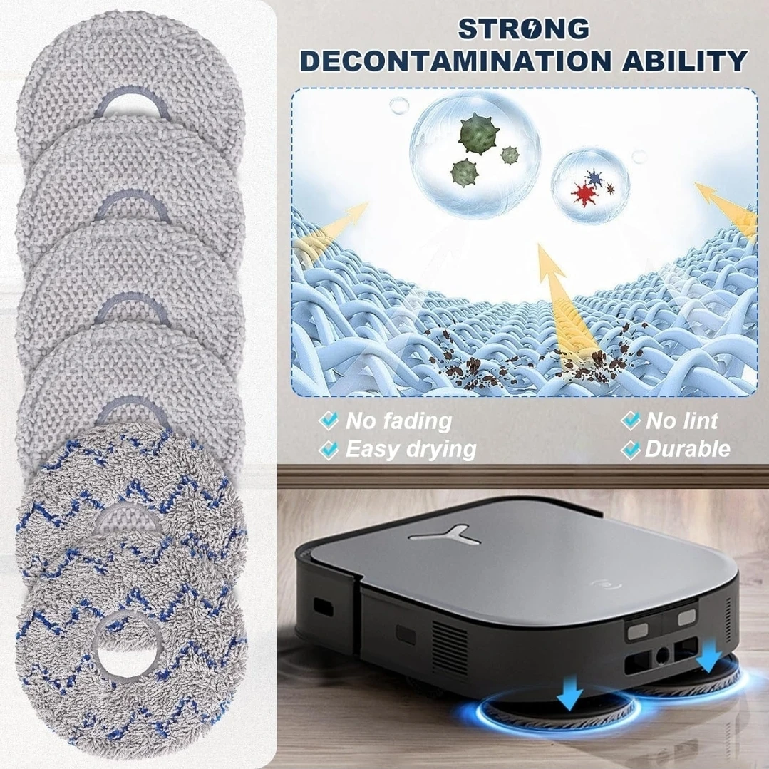 Replacement Accessory Set for Ecovacs Deebot X2 Omni - photo 4