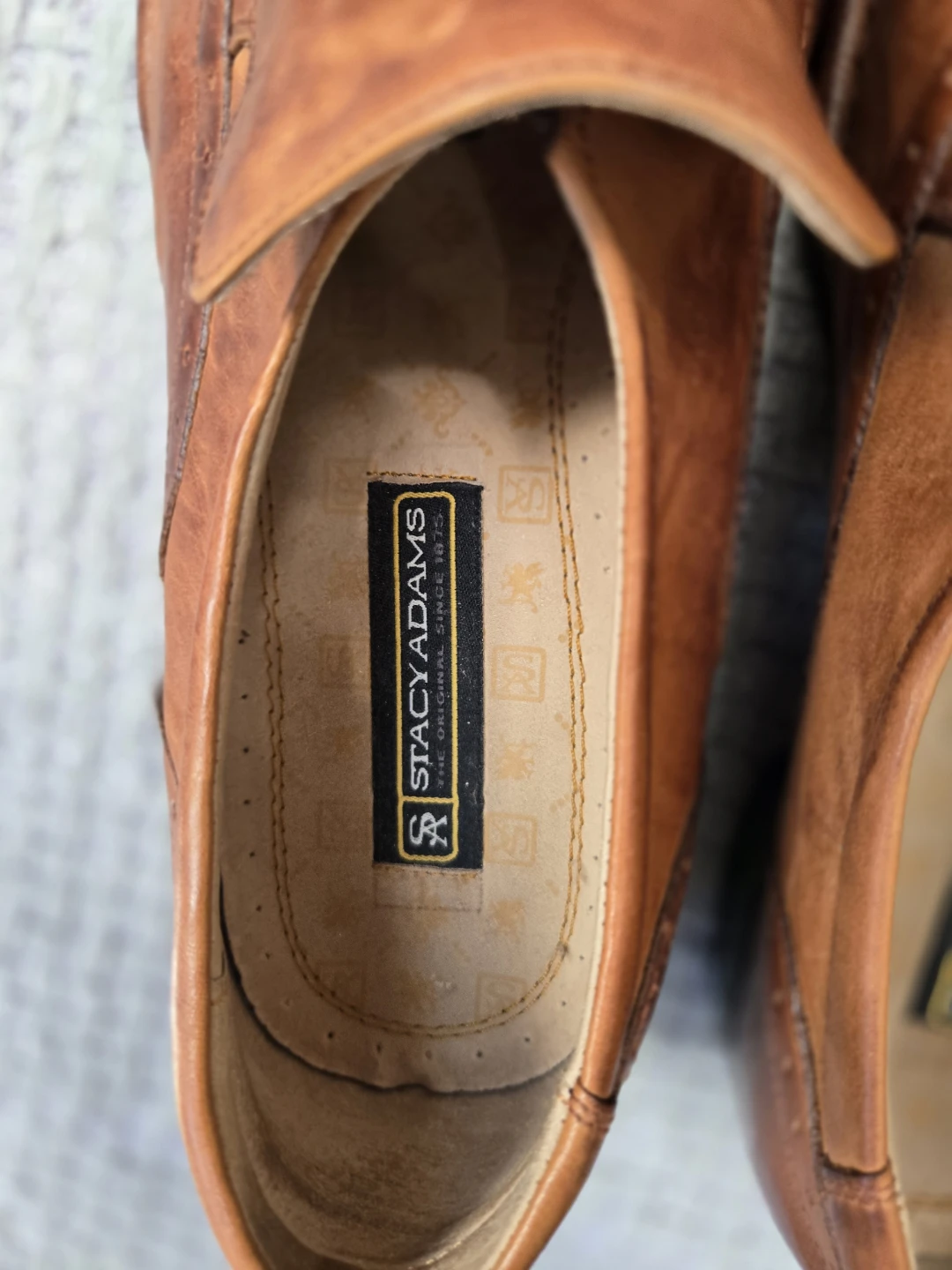 Stacy Adams Brown Leather Loafers - photo 5