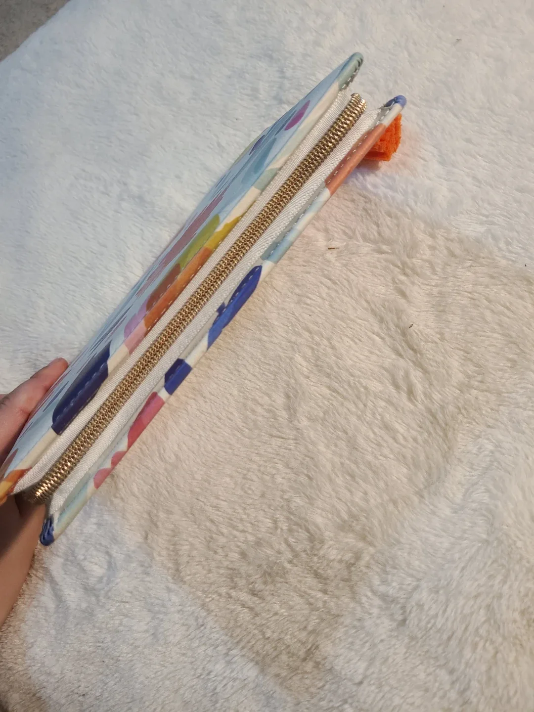 Floral Zippered Notebook with Tassel - photo 3
