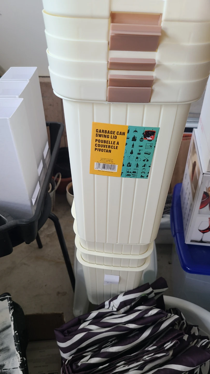 Swing Lid Garbage Cans
