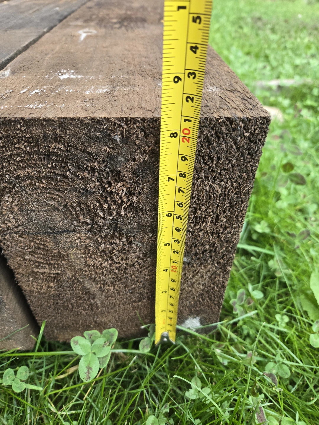 15 Pressure Treated Landscape Timber beams - photo 4
