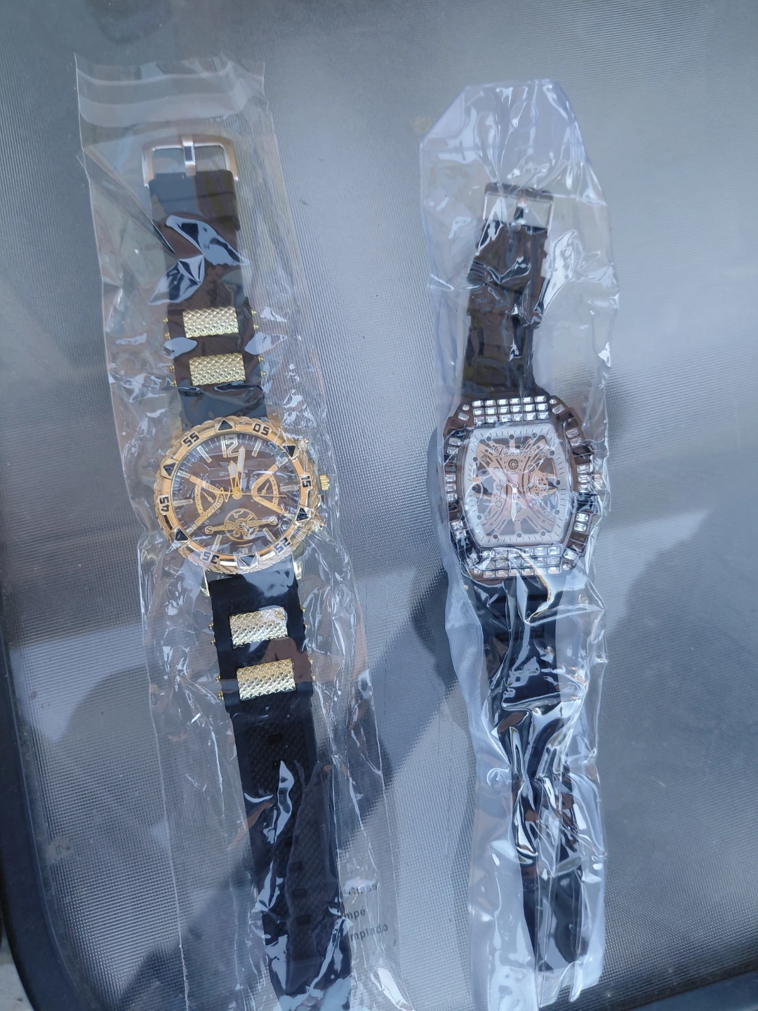 Two fashion wristwatches