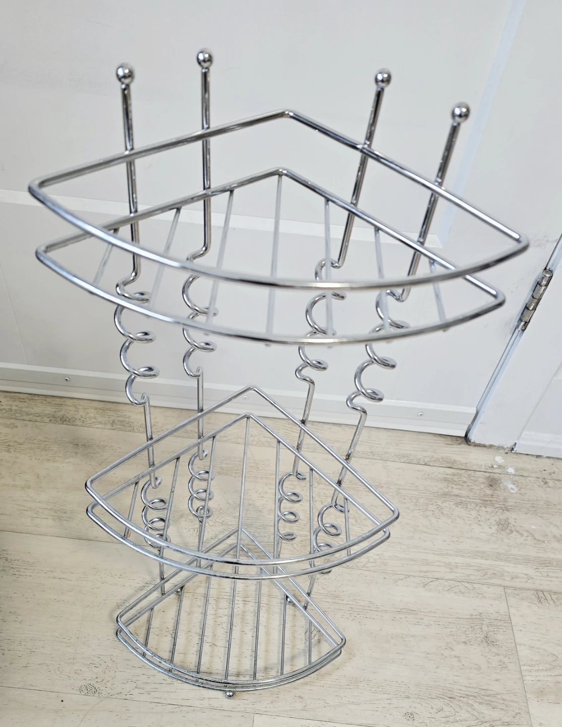 3-Tier Chrome Corner Shower Caddy - photo 2