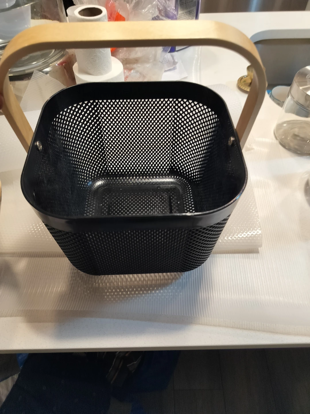 HomeSense Bamboo fruit bowl and a basket - photo 3