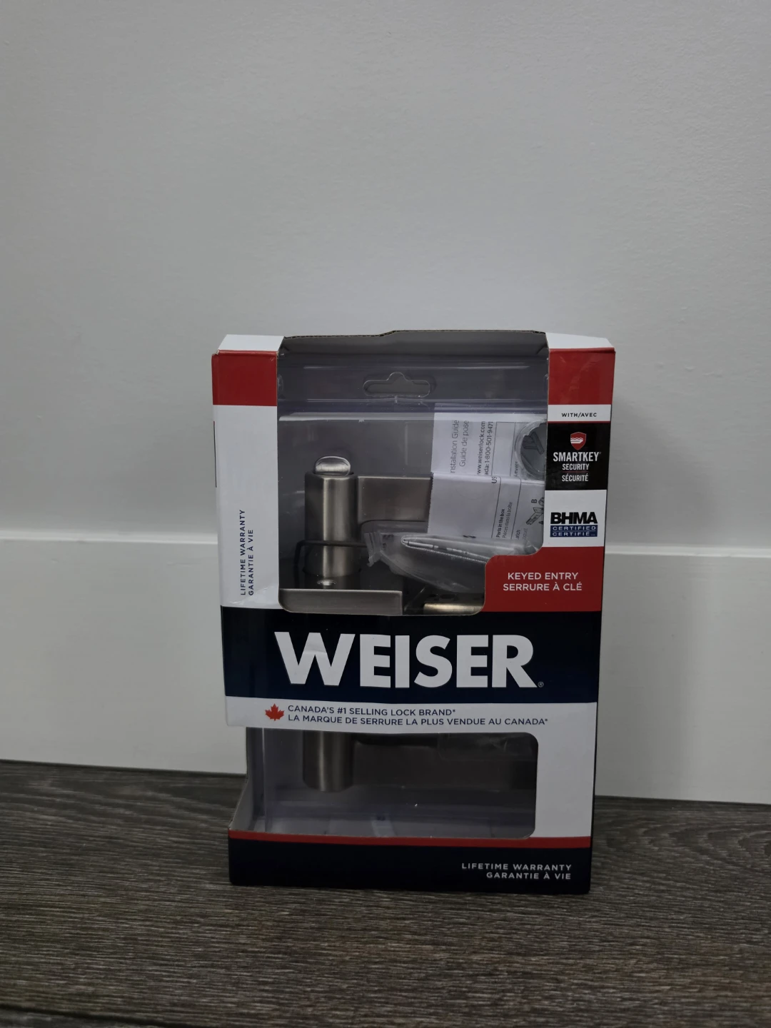 Weiser Keyed Entry Door Lock