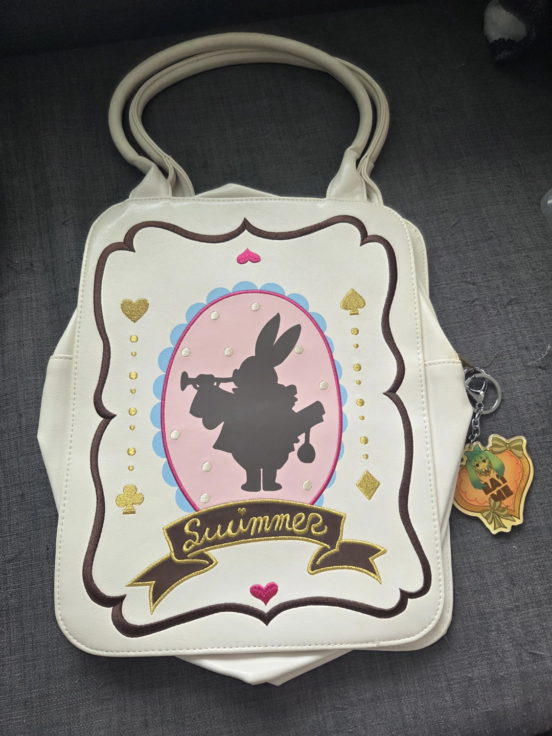 Swimmer Alice in Wonderland Style Bag