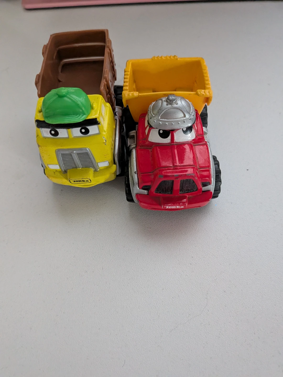 Two Tonka Toy Trucks