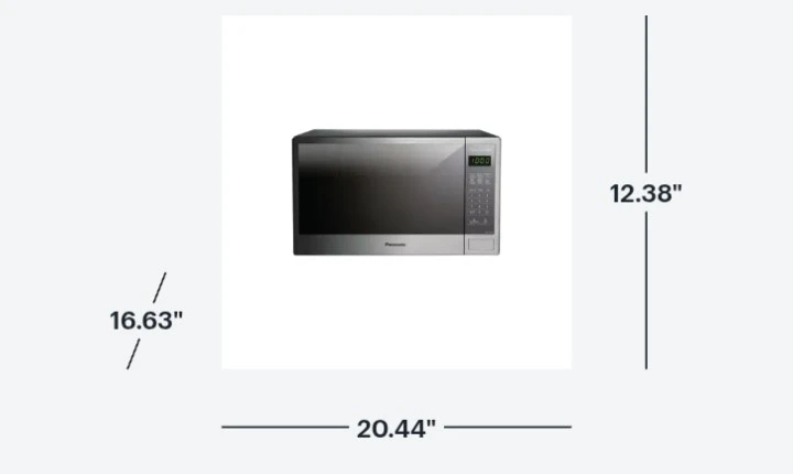 Panasonic 1.3 Countertop Microwave Oven Stainless Steel - - photo 2