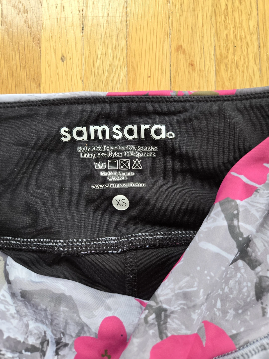 Samsara Floral Print Cycling Shorts XS - photo 2