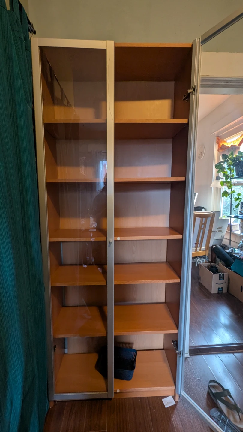 Cabinet with Glass Doors