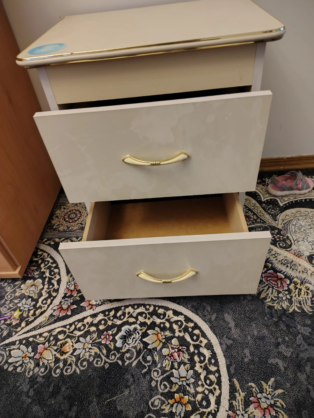 Two-Drawer Bedside Table - photo 5
