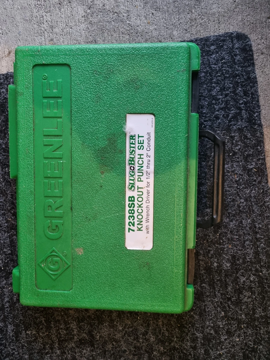 Greenlee Slug-Buster Knockout Punch Set