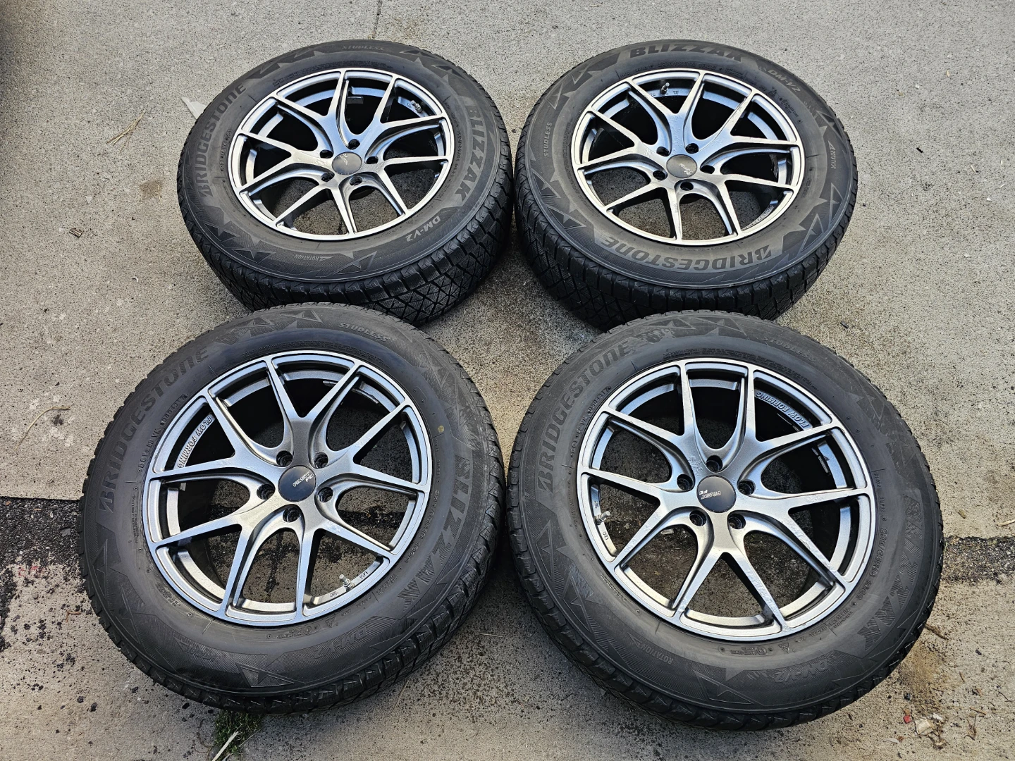 235/65 R18 WINTER TIRES ON RIMS  5×114.3 - photo 3