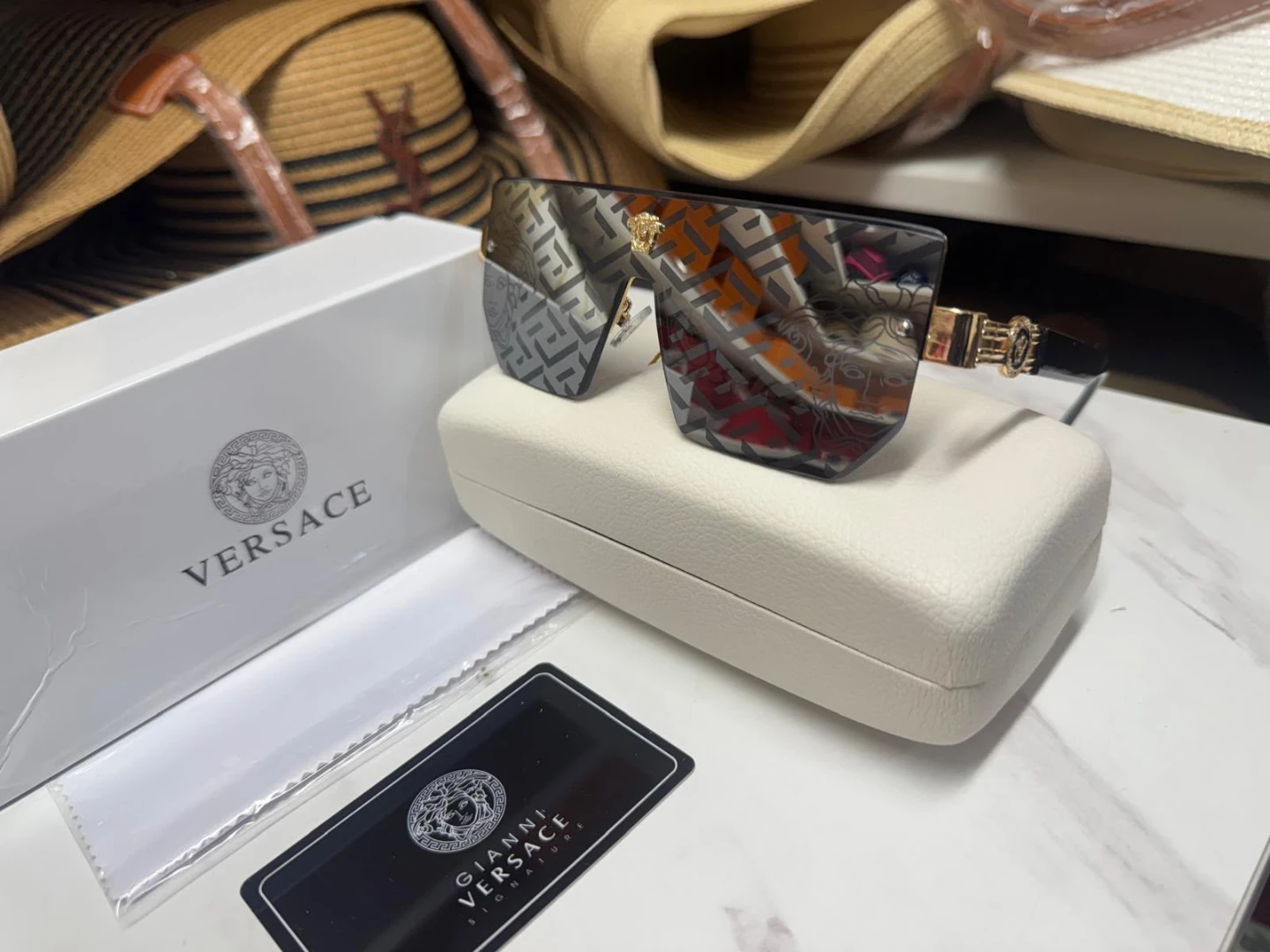 Versace Shield Sunglasses