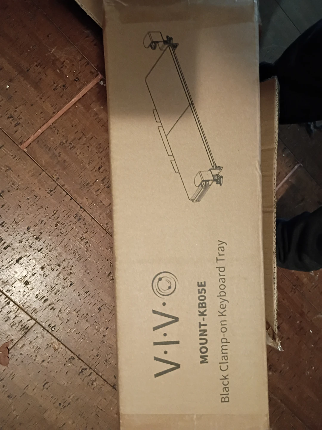VIVO MOUNT-KB05E Clamp-on Keyboard Tray - photo 2
