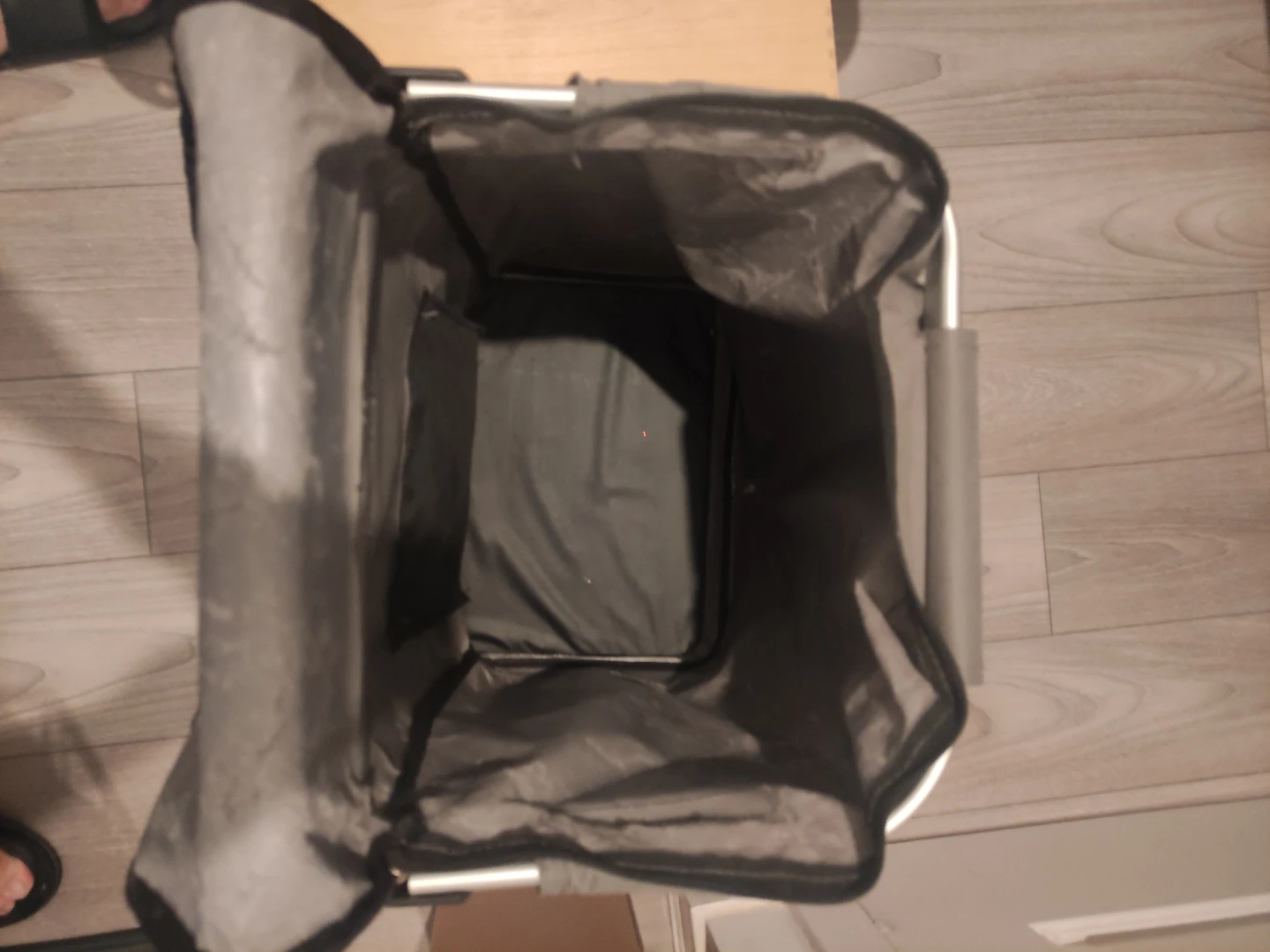 Collapsible Rolling Shopping Cart 🏈 - photo 3