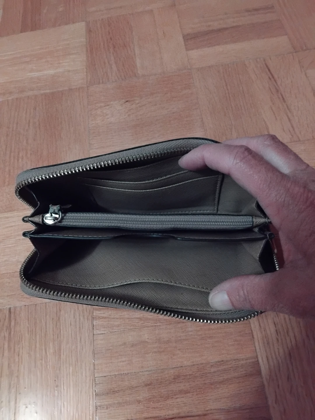 Michael Kors Saffiano Leather Zip Around Wallet - photo 3