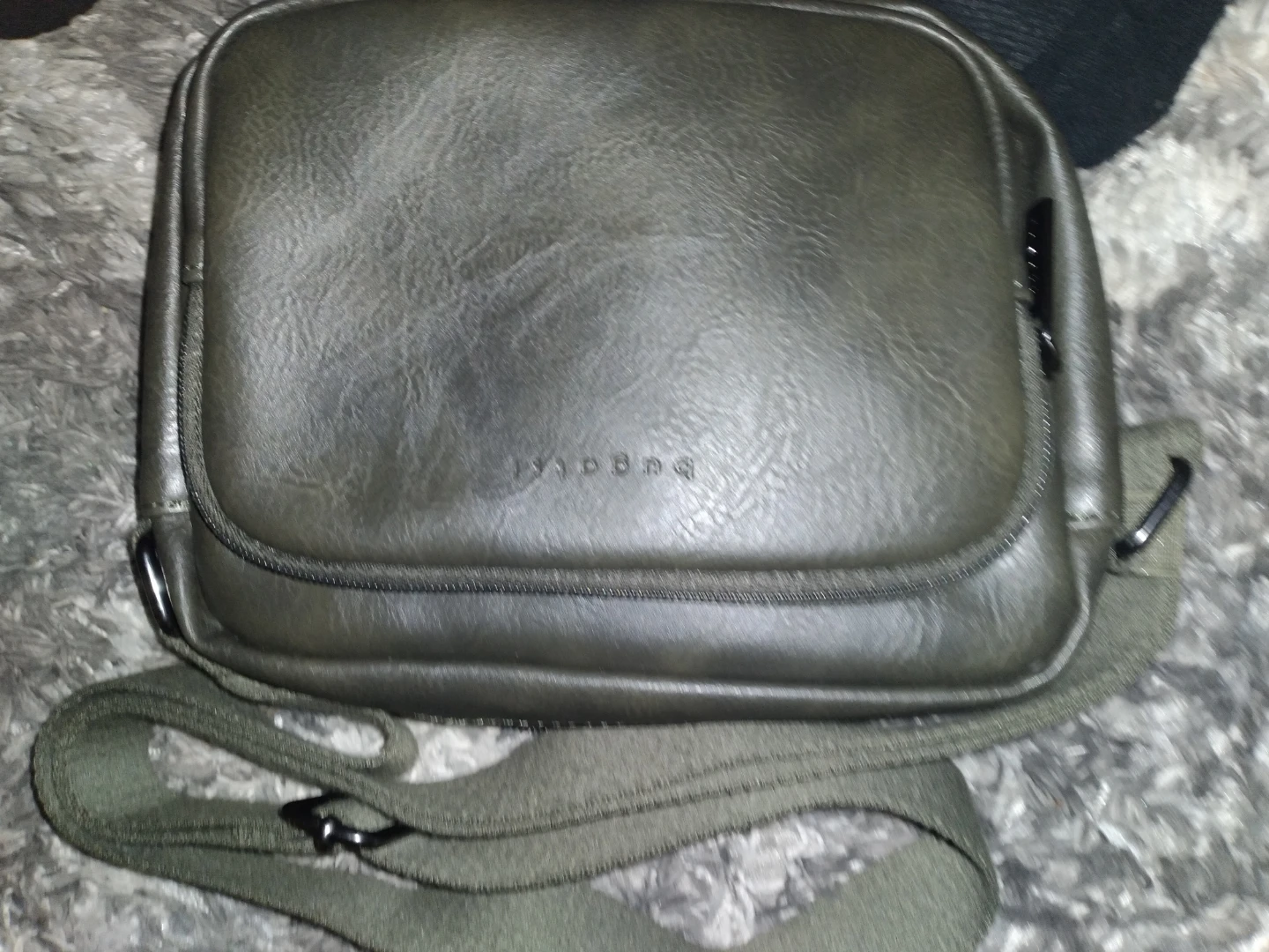 Bugatti crossbody bag in olive - photo 5