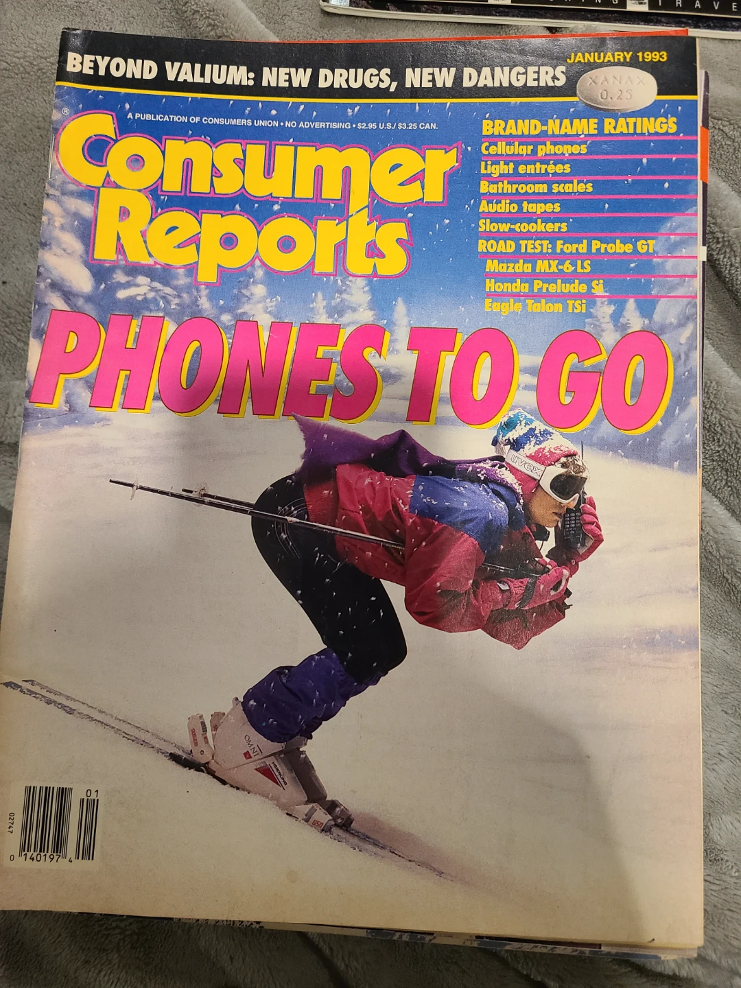 January 1993 Consumer Reports Magazine