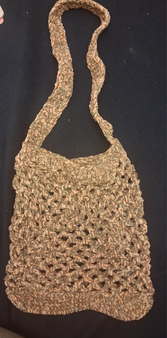Handmade Crocheted Tote Bag