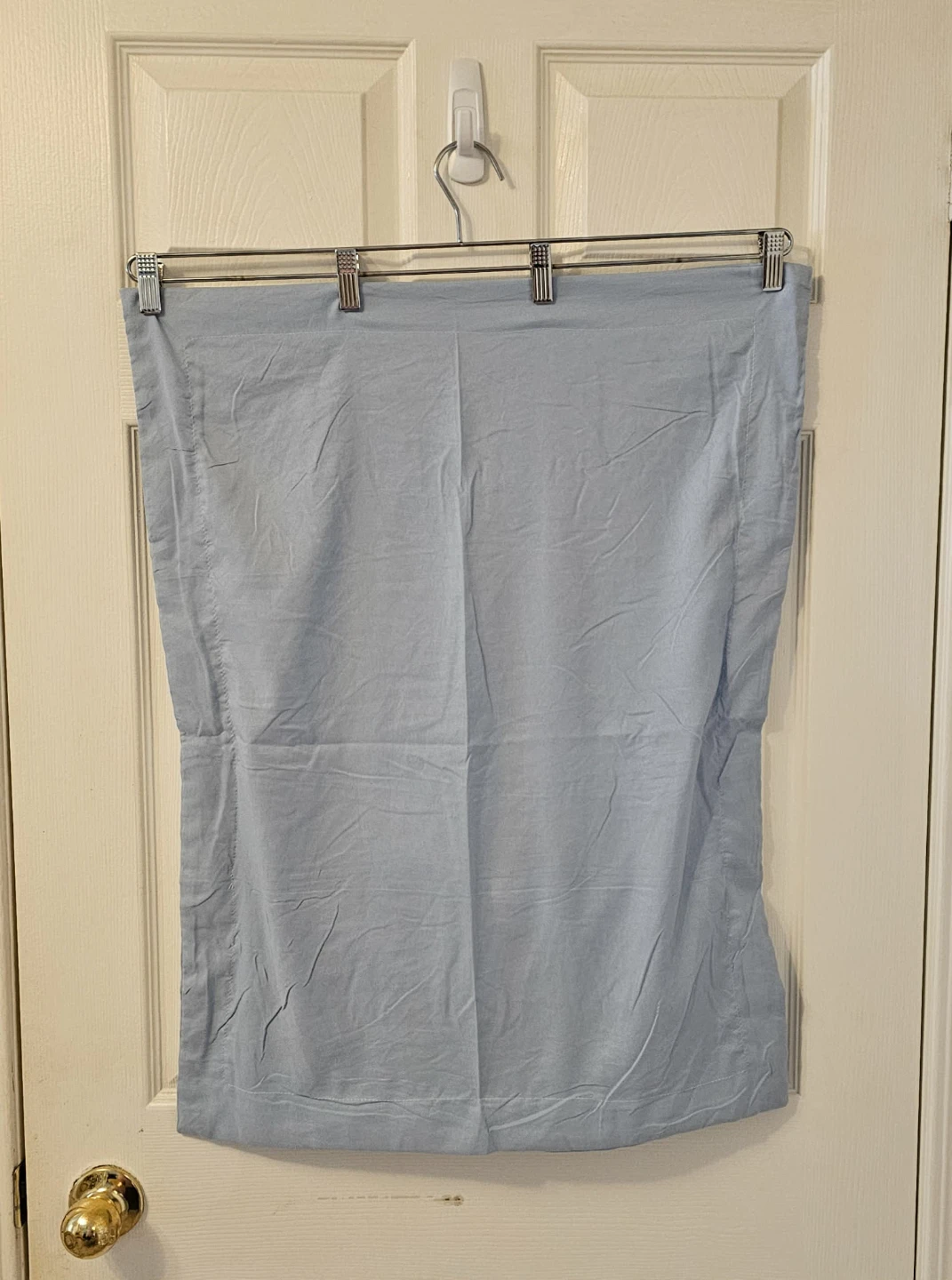 2 Blue Queen Rectangle Pillow Shams