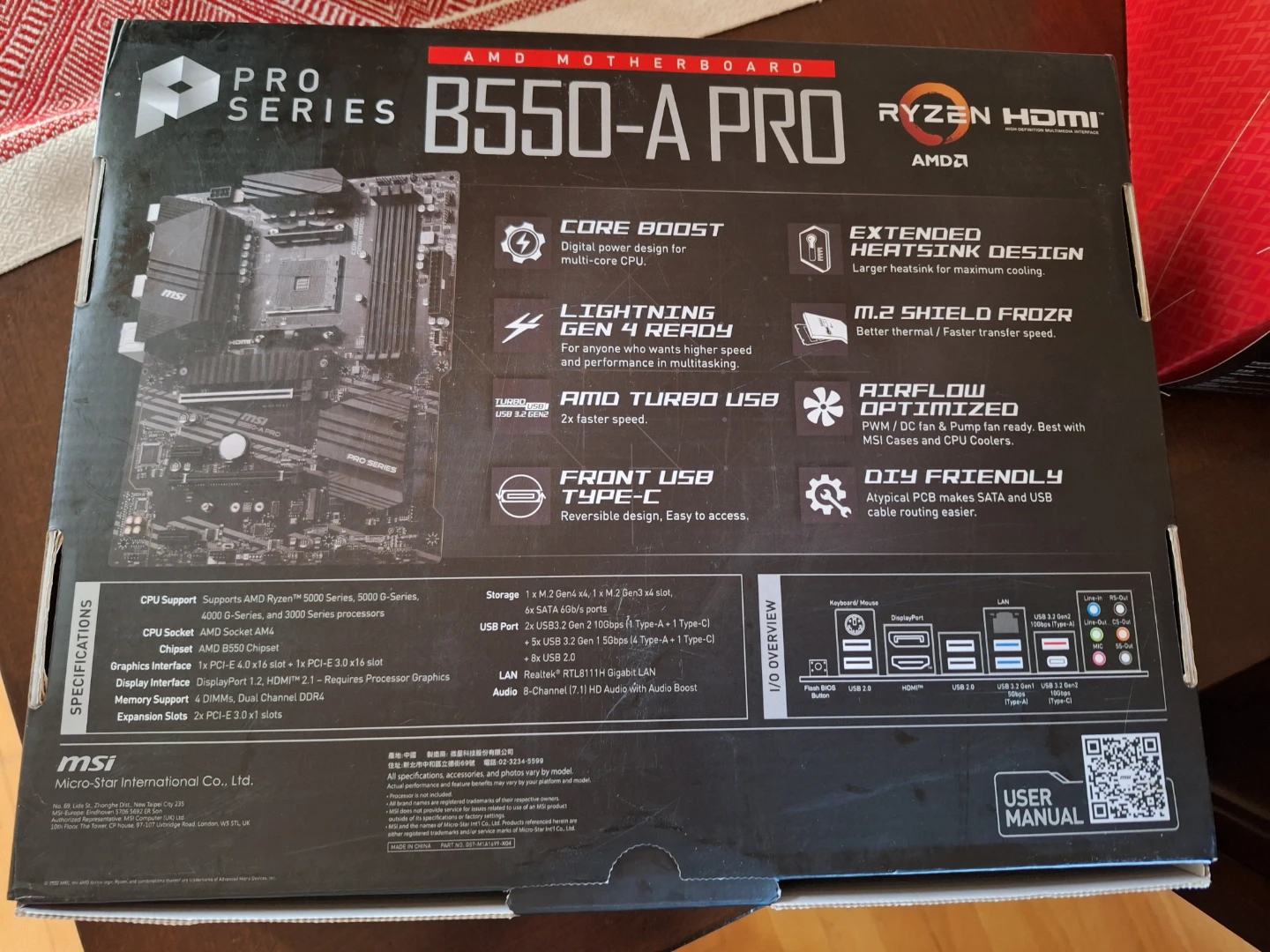 MSI B550-A PRO Motherboard for AMD Ryzen Processors - photo 5