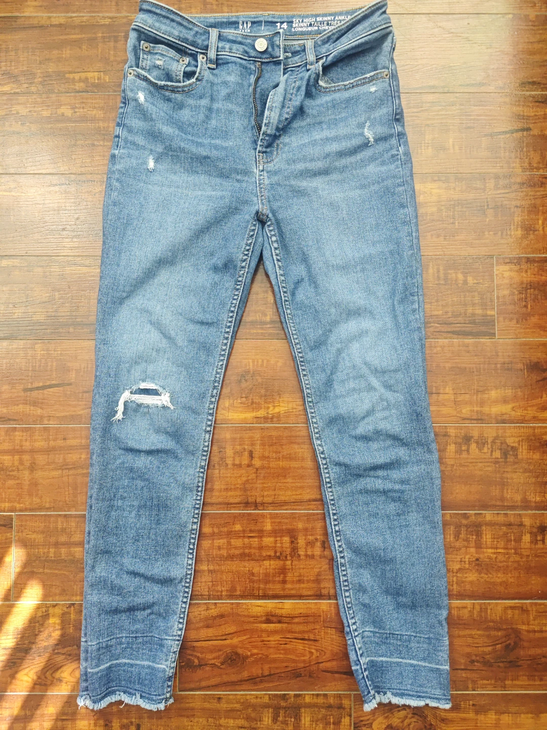 Gap Teen Sky High Skinny Ankle Jeans