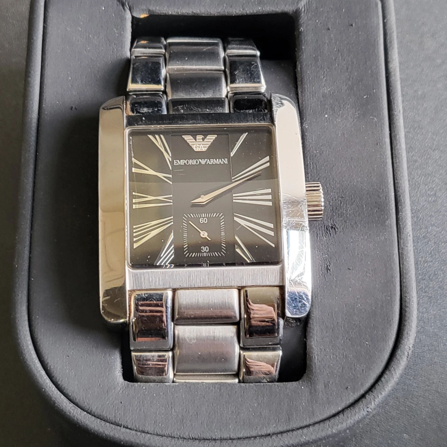 Emporio Armani Rectangular Wristwatch - photo 2
